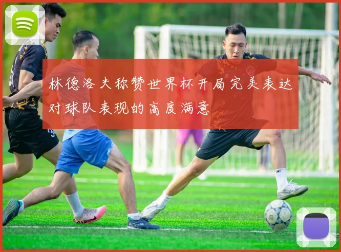 林德洛夫称赞世界杯开局完美表达对球队表现的高度满意